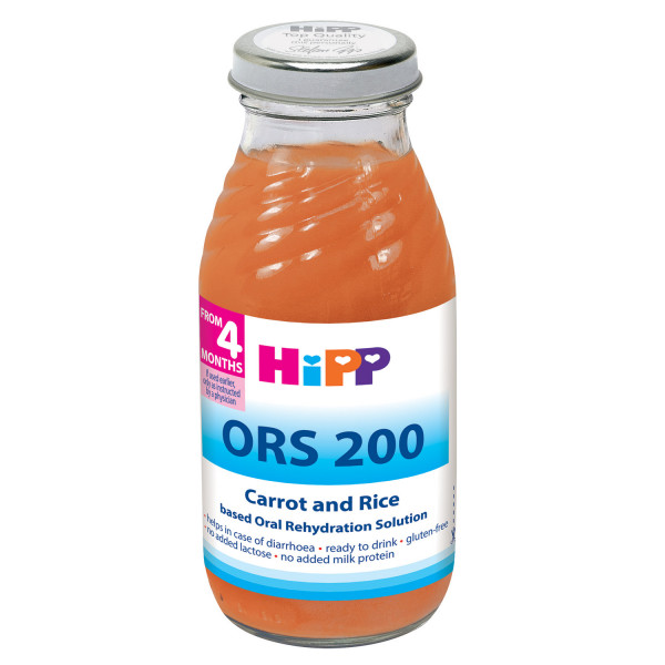 Hipp napitak ors šargarepa i pirinač 200ml 