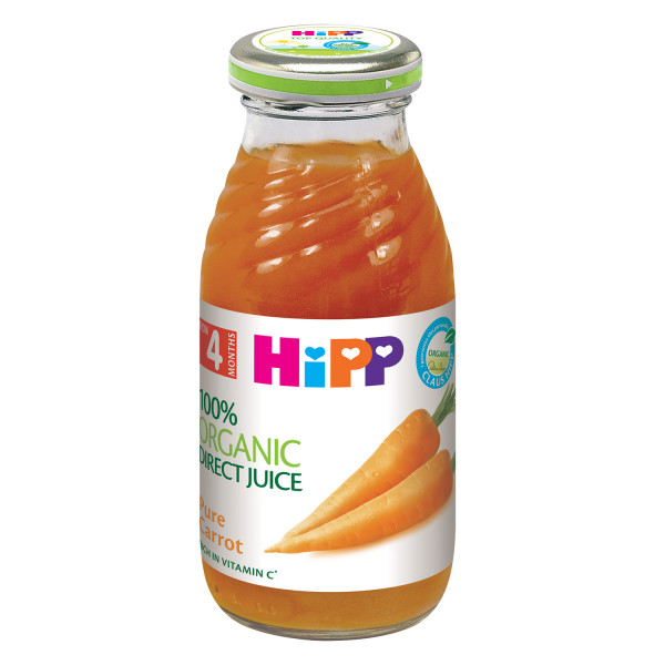 Hipp sok šargarepa 200ml 