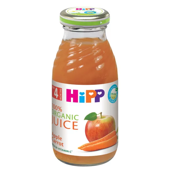 Hipp sok jabuka i šargarepa 200ml 