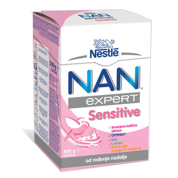 Nestle mleko nan sensitive 500g 