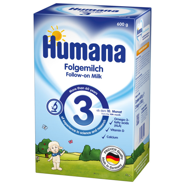 Humana mleko 3 600 gr, 