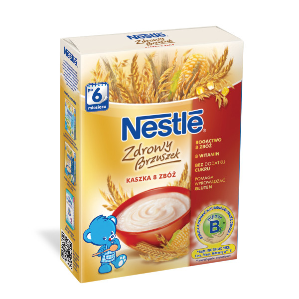 Nestle mlečna instant kaša 8 žit. sa bif. 250g 