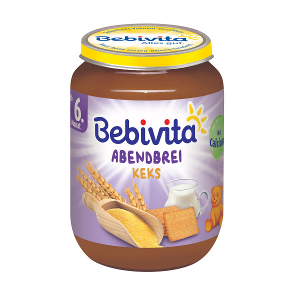 Bebivita kašica za laku noć keks 190g