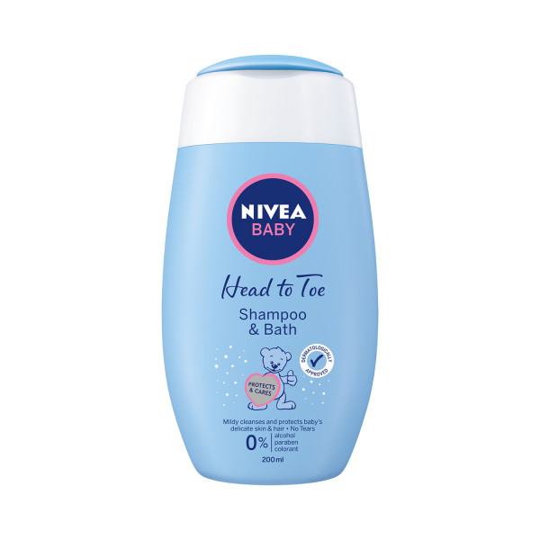 Nivea baby šampon i kupka 200ml 