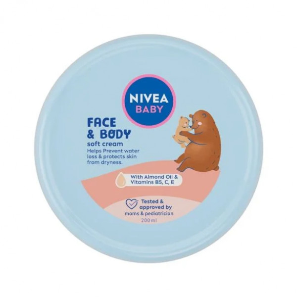 Nivea baby soft krema 200ml 