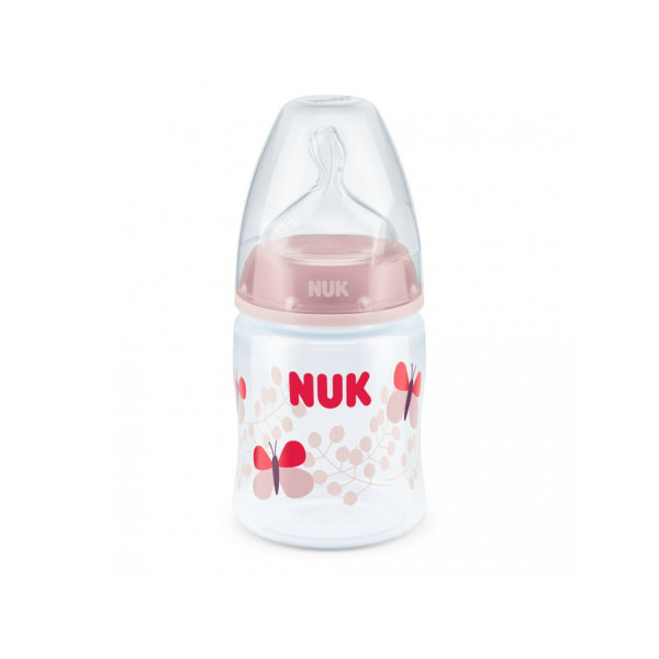 Nuk FC plus plastična flašica, silikon 150ml, 0-6m