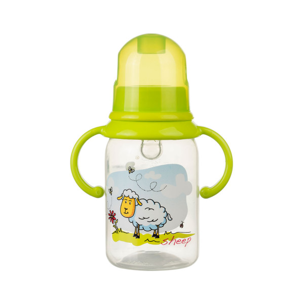 Akuku flašica PP 125 ml, silikon ručke