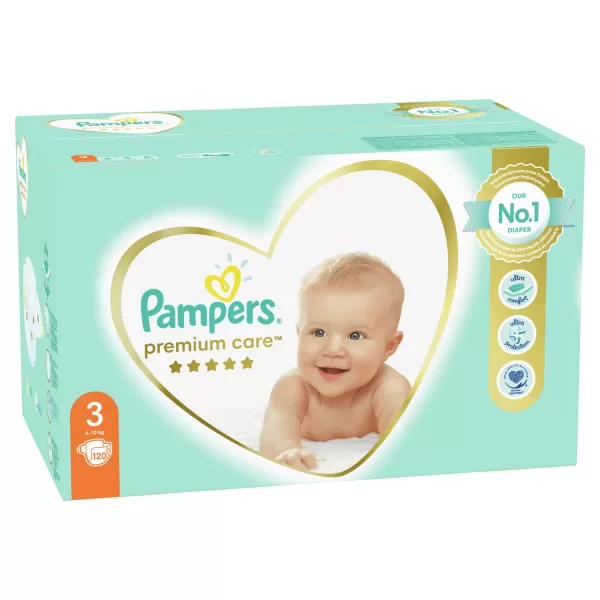 Pampers pelene premium MB 3 midi 6-10kg 120kom 