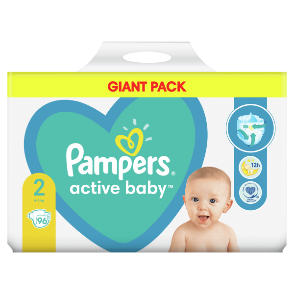 Pampers pelene GP 2 mini 4-8kg 96 kom 