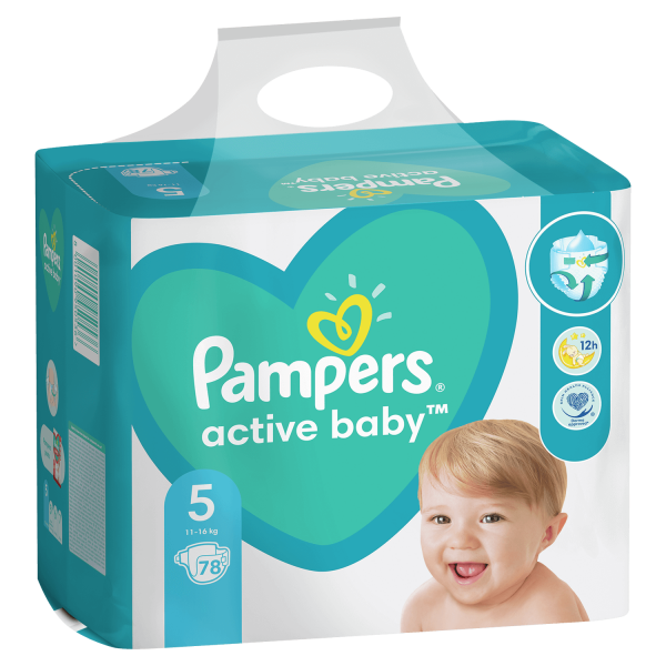 Pampers pelene bag 5 junior 11-16kg 78kom 