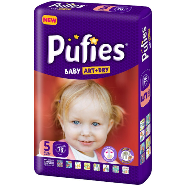 Pufies pelene baby art BP 5 junior 11-20kg 74kom 