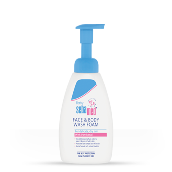 Sebamed baby pena za pranje lica i tela 400ml 