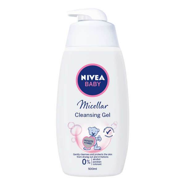 Nivea baby micelarni gel za kupanje 500ml 