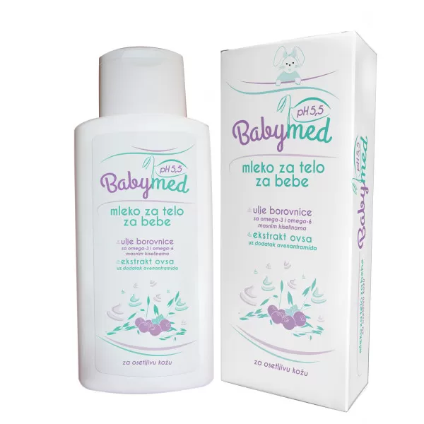 BabyMed mleko za telo 200ml