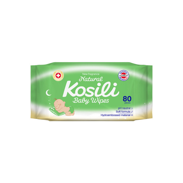 Kosili baby all natural vlažne maramice 80kom 