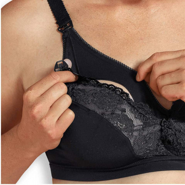 Carriwell Grudnjak za dojilje,crna 