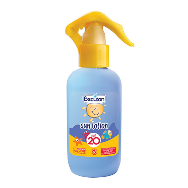 Becutan baby mleko za sunčanje SPF20 150ml 