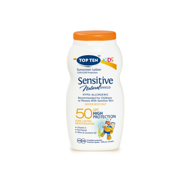 Top ten kids sensitive losion za sun. SPF50 200ml 