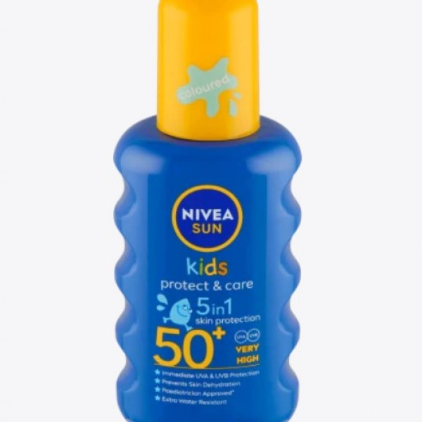 Nivea Sun dečiji obojeni sprej za sunčanje SPF 50+ 