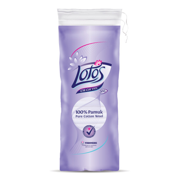 Lotos vata 100% pamuk 200g