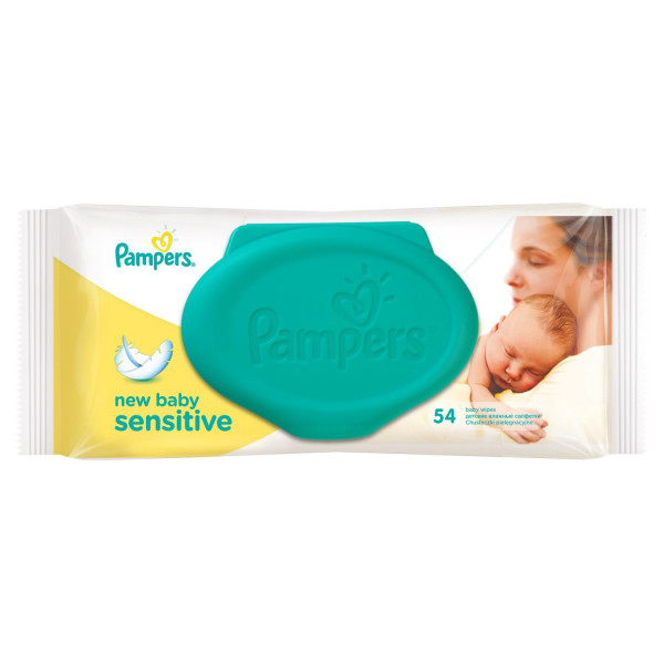 Pampers baby vlažne maramice sensitiv 54kom 