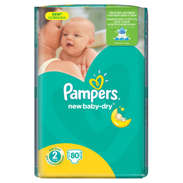 Pampers pelene JP 2 mini 3-6kg 80kom 