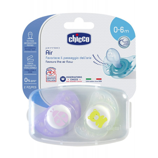 Chicco laža Giotto Physio Air sil. roze 0-6m, 2k 