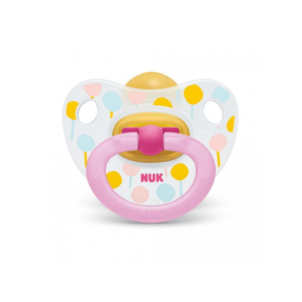 Nuk laža kaučuk Happy kids, 6-18m new