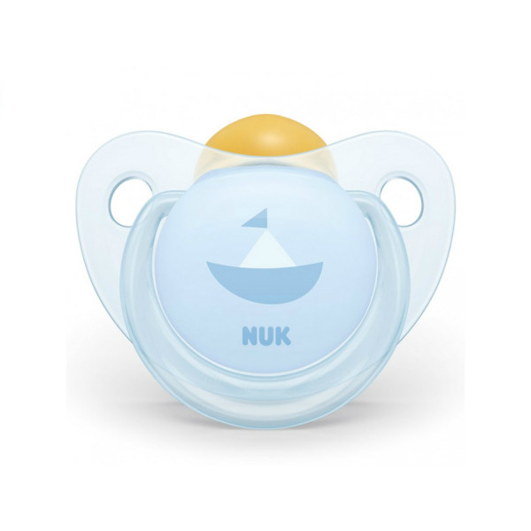 Nuk laža kaučuk Baby blue, 0-6m new 