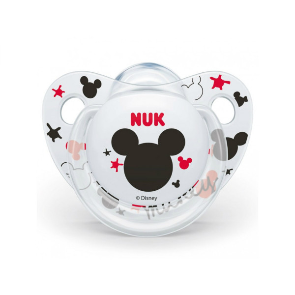 Nuk laža silikon Mickey, 0-6m new 