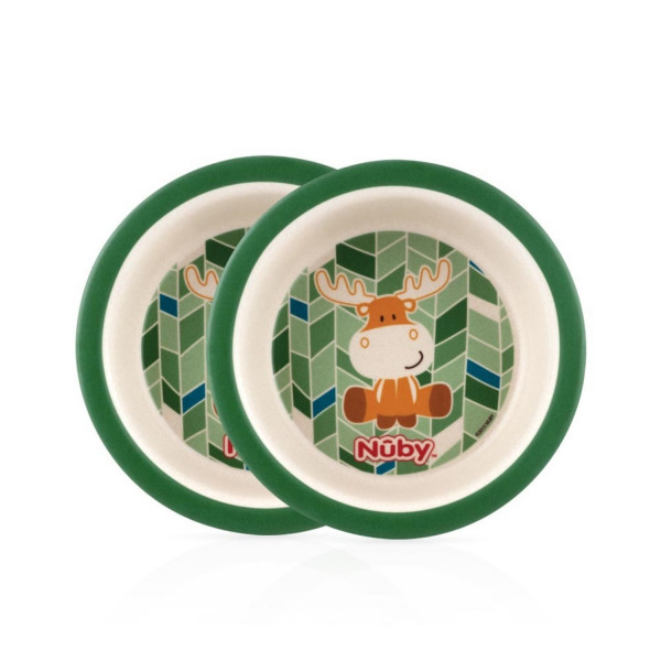 Nuby Bamboo činija 2 kom