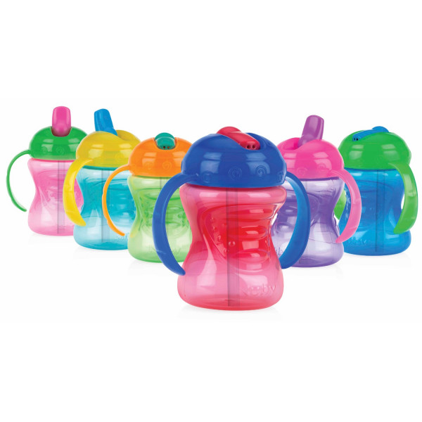 Nuby čaša sa slamčicom 240ml
