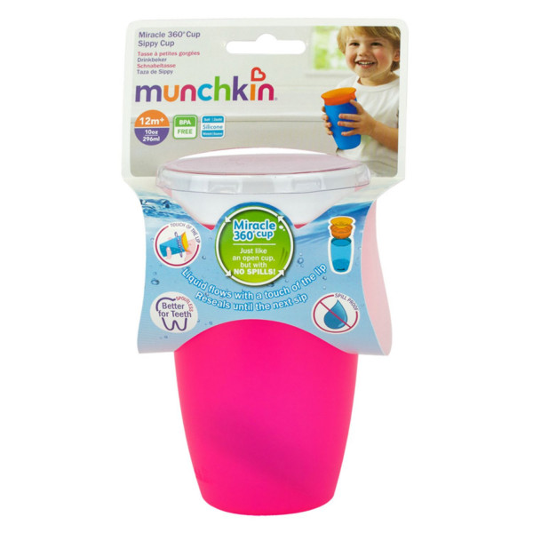 Munchkin čaša Miracle 360 Spy 295ml, 12m+ 