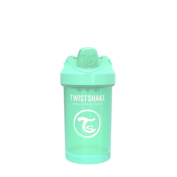 TS čaša Crawler cup 300ml 8m+ pastelna zelena