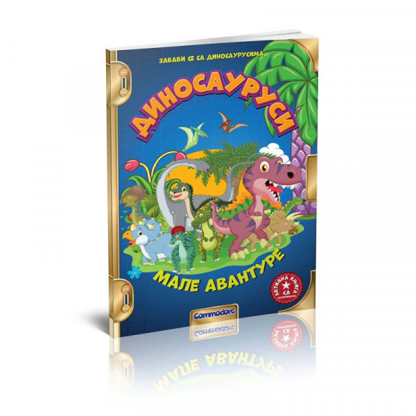Commodore Dinosaurusi - knjiga sa nalepnicama 