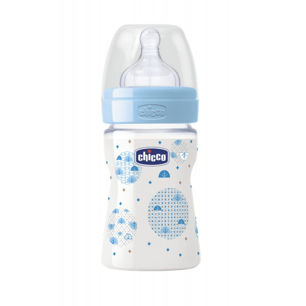 Chicco PP flašica Giotto, 150 ml, sil. dečaci 0m+ 