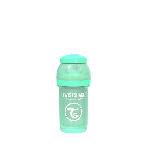 TS flašica anti-colic 180ml pastelna zelena