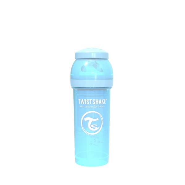 TS flašica anti-colic 260ml pastelno plava
