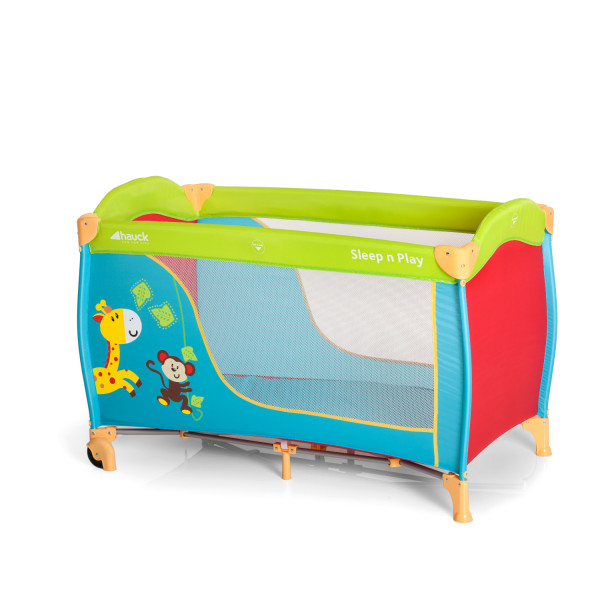 Hauck prenosivi krevetac Sleep n Play Jungle fun