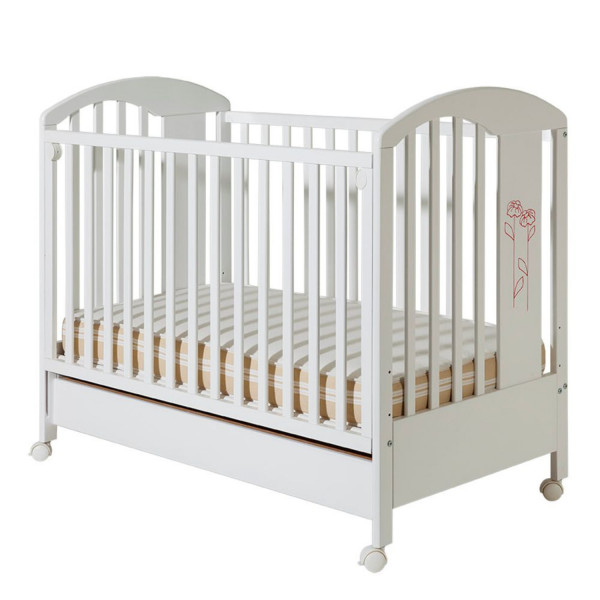 Bambino krevetac Lilly, belo-roze, sa fiokom