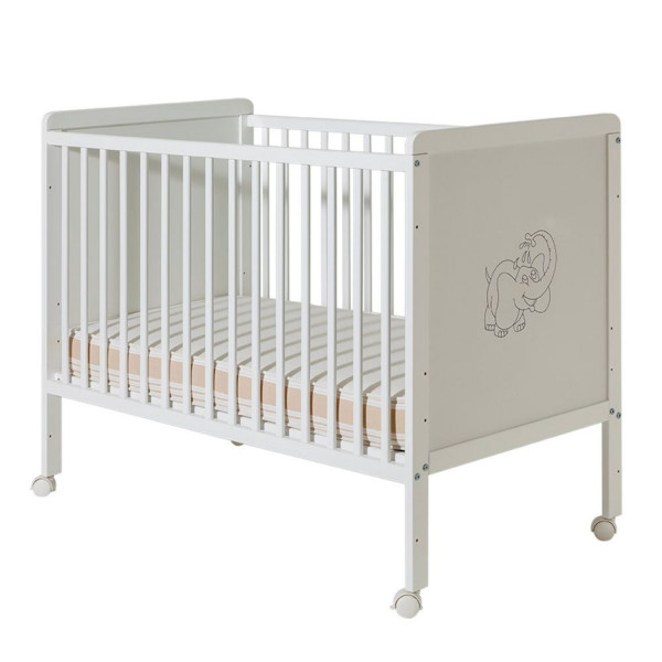Bambino krevetac Happy, beli, bez fioke