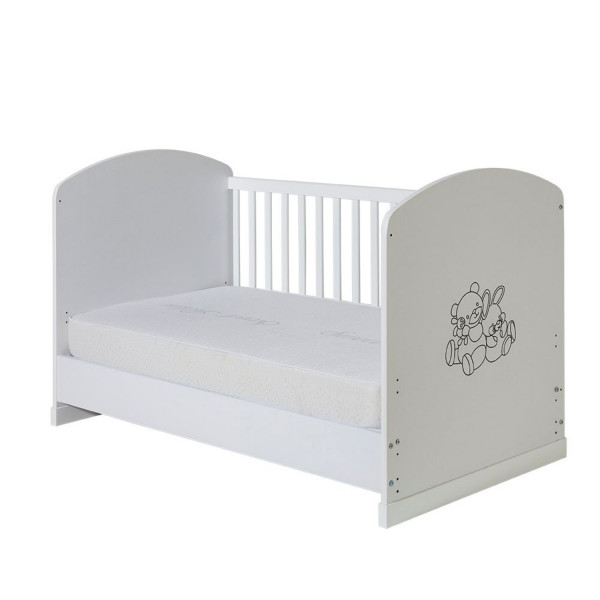 Bambino krevetac Maxi,beli, bez fioke,140x70