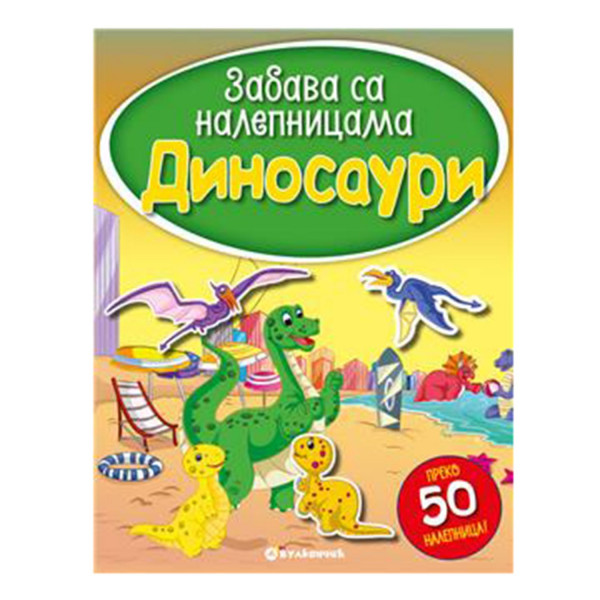 Vulkan Zabava sa nalepnicama - Dinosauri 