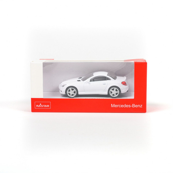 Rastar automobil Mercedes SLK 1:43 - bela 