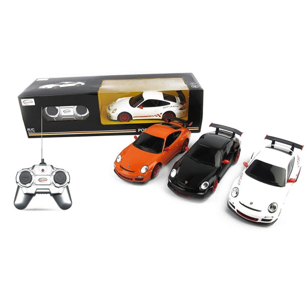 Rastar igračka RC auto Porsche GT3 1:24 - crn, bel 