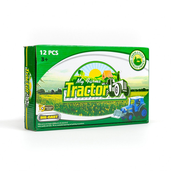Hk Mini igračka traktor die cast, display 12 kom
