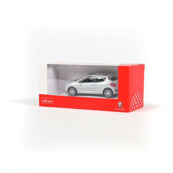 Rastar automobil Peugeot 207 1:43 (41800) - siv
