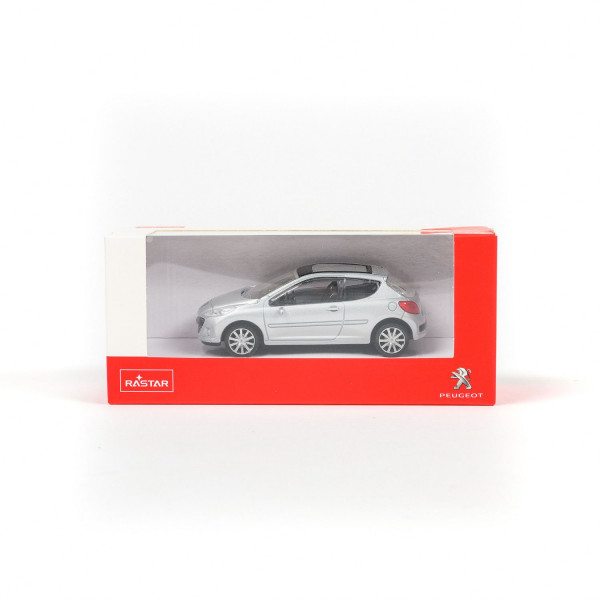 Rastar automobil Peugeot 207 1:43 (41800) - siv 