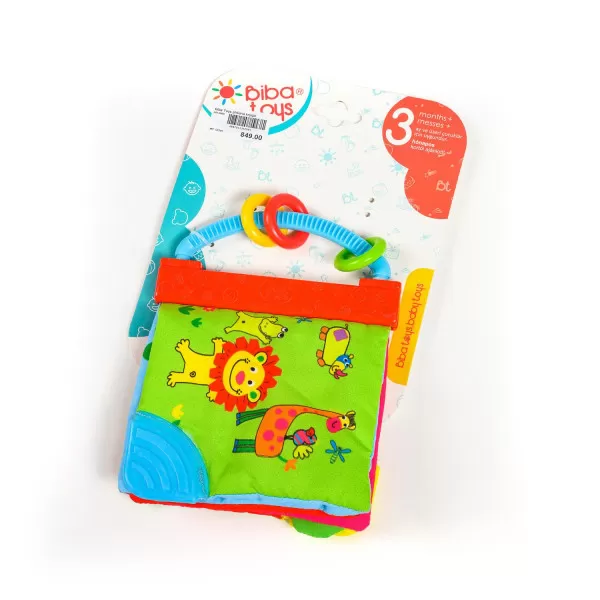 Biba Toys plišana knjiga džungla sa glodalicom
