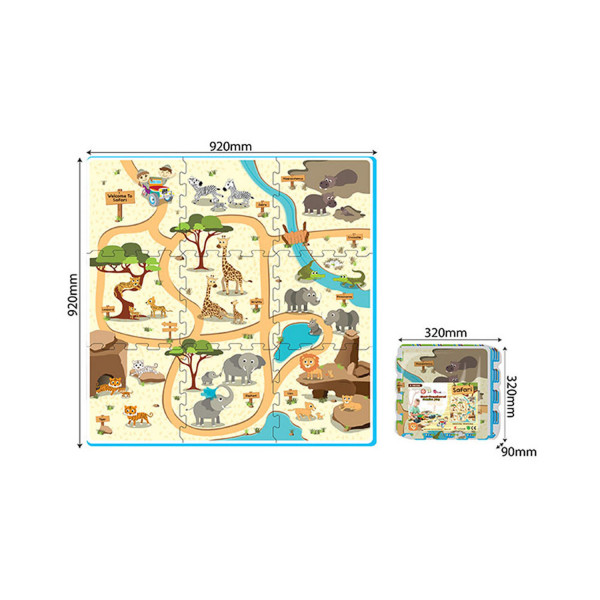 Podne puzzle - Safari 